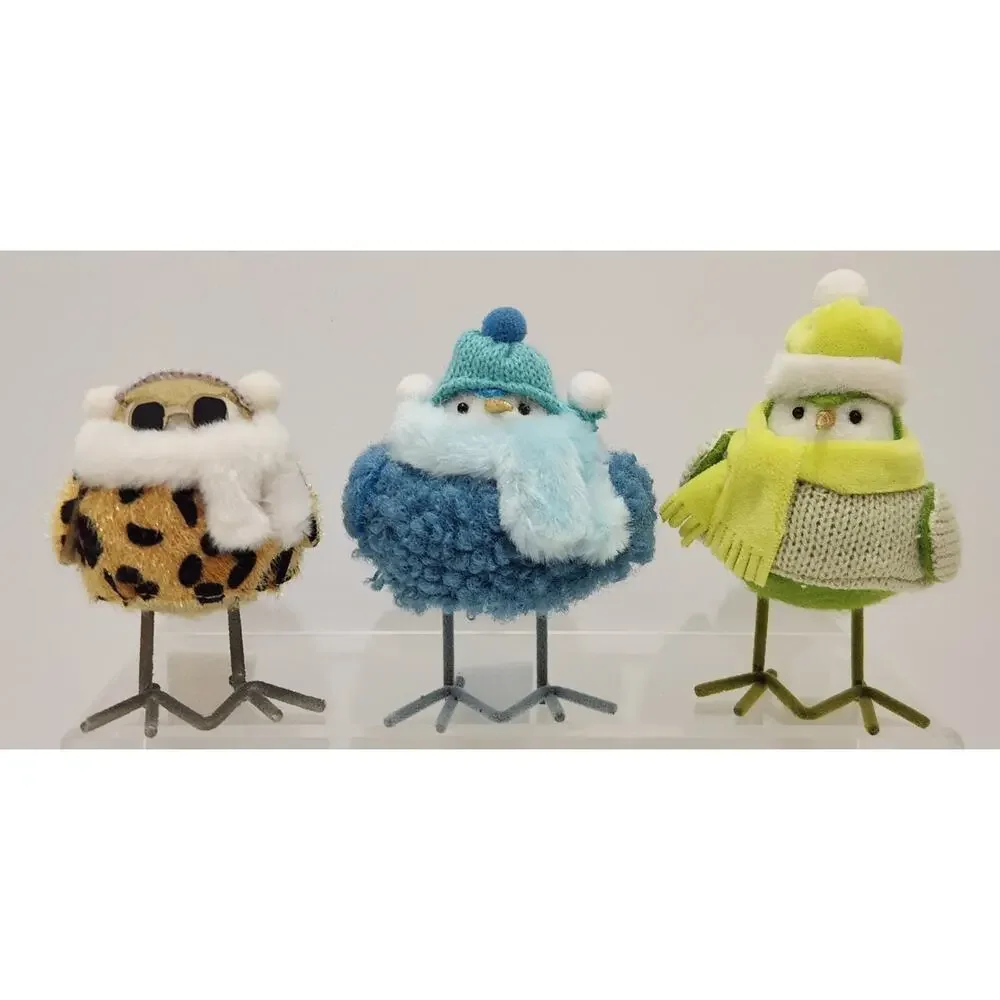 Target Wondershop 2023 Feathery Friends Christmas Fabric Birds